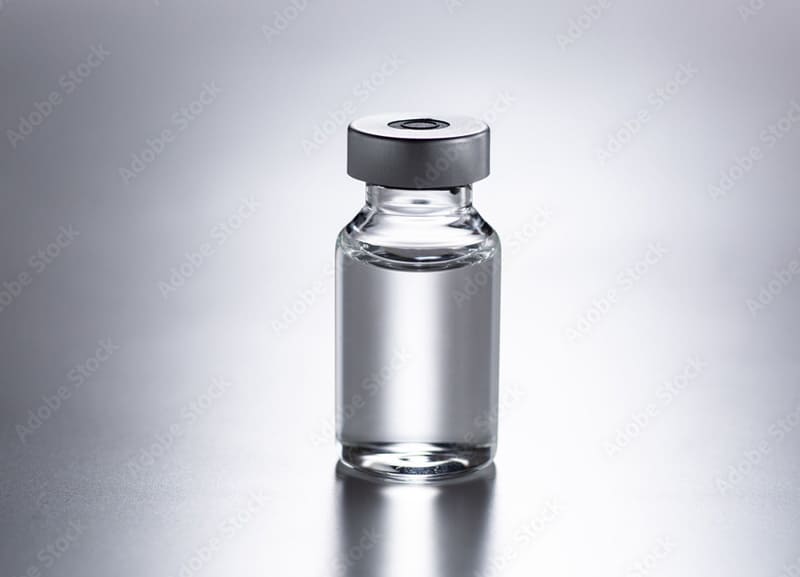 小瓶に入った液体